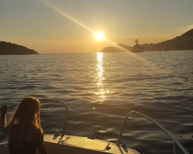 private sunset Dubrovnik boat tour,Dubrovnik sunset boat tour,romantic boat tour Dubrovnik