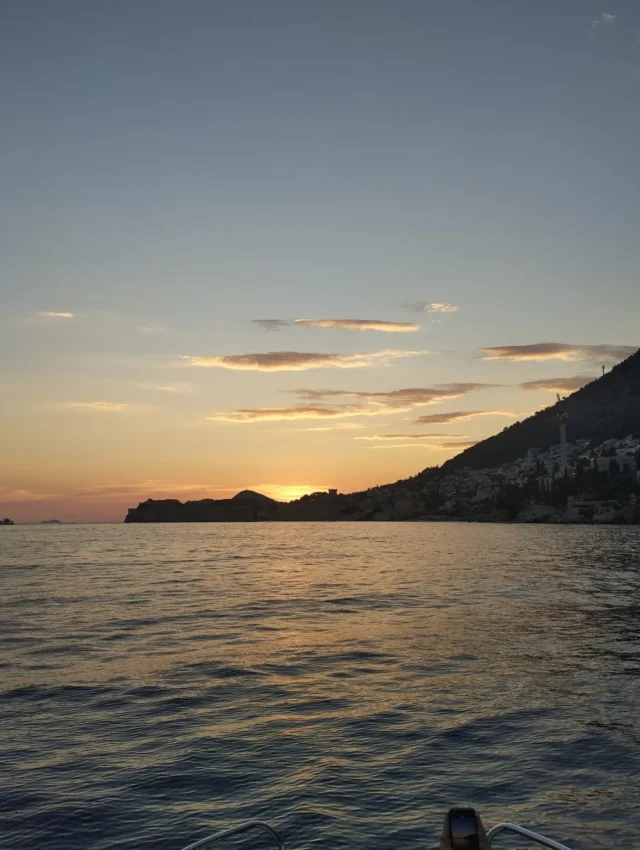 private sunset Dubrovnik boat tour,Dubrovnik sunset boat tour,romantic boat tour Dubrovnik